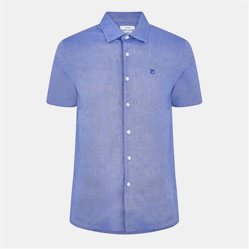 Peter Werth - Men's Church Short Sleeve Plain Shirt