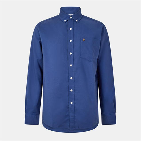 Farah - Boxworth Long-Sleeve Plain Shirt