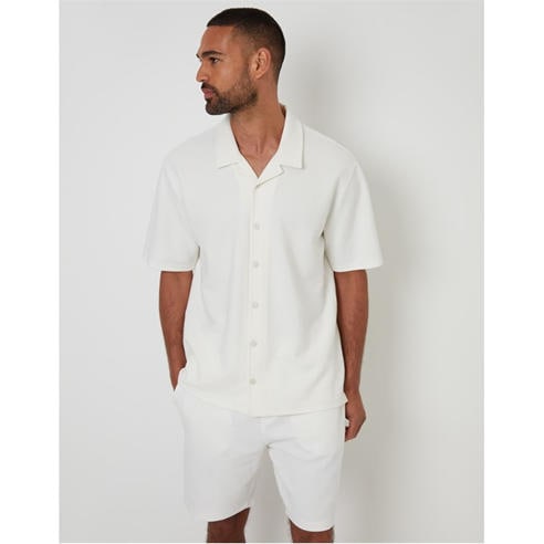 Threadbare - Men's Embley Short-Sleeve Patterned Shirt