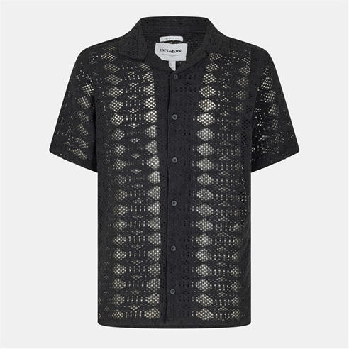 Threadbare - Men's Short-Sleeve Patterned Shirt