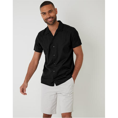 Threadbare - Men's Maples Short-Sleeve Patterned Shirt