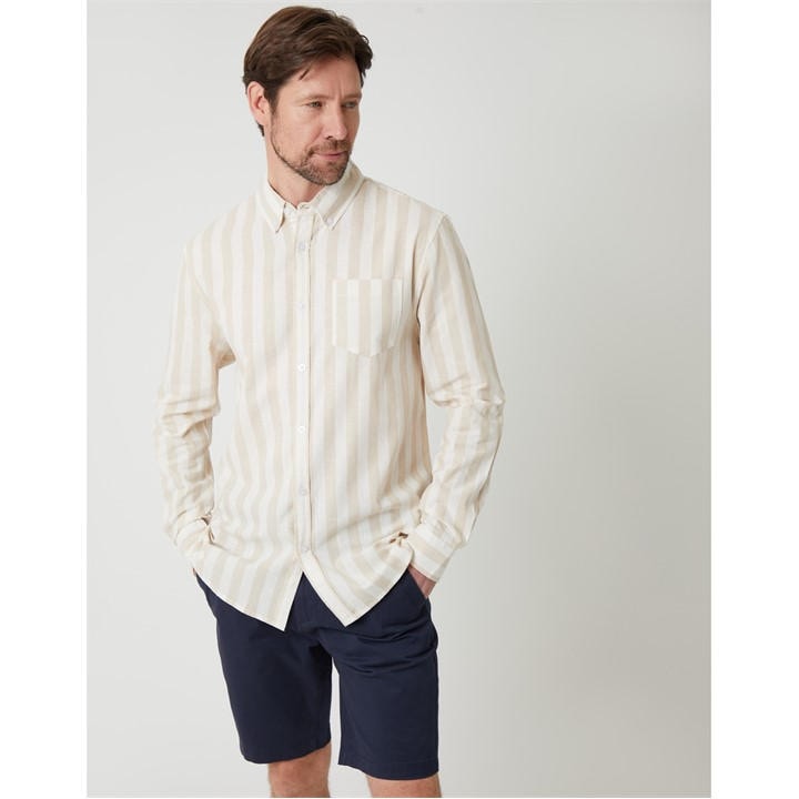 Saltwell Men's Neutral Shirt Lslv Extra Large