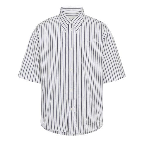 AMI PARIS - Men's Patterned Short Sleeve Shirt