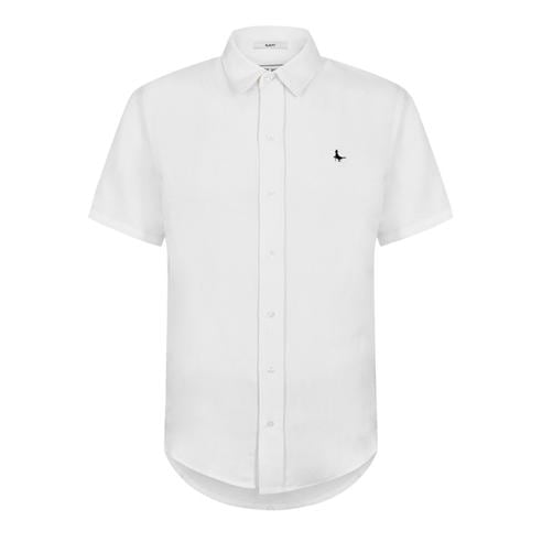 Jack Wills - Men's Short Sleeve Plain Shirt