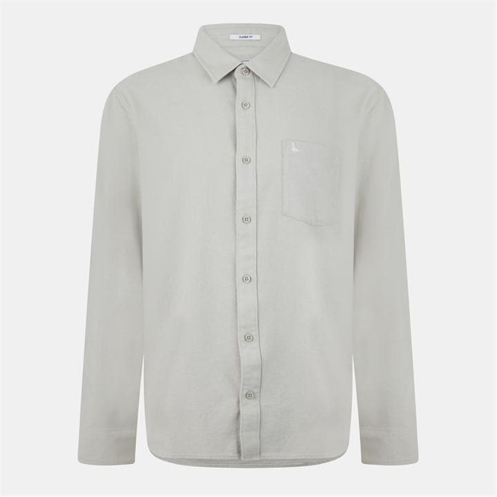 JACK WILLS PLAIN FLANNEL SHIRT MEN