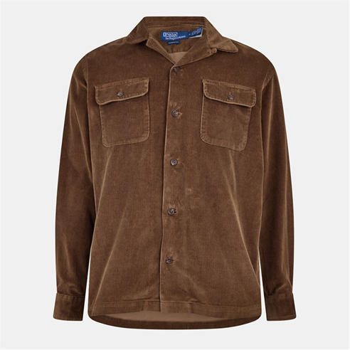 RALPH LAUREN - Men's Long Sleeve Plain Shirt