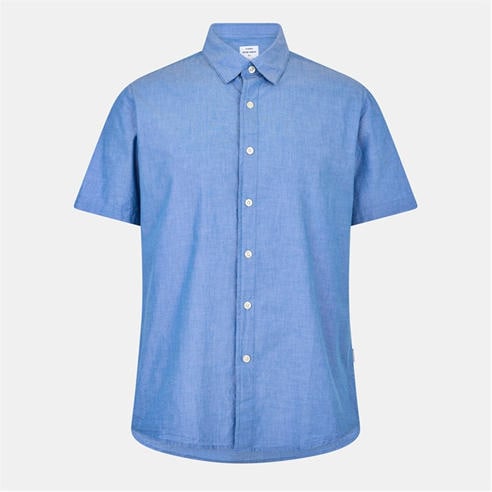 Peter Werth - Men's Short Sleeve Plain Shirt