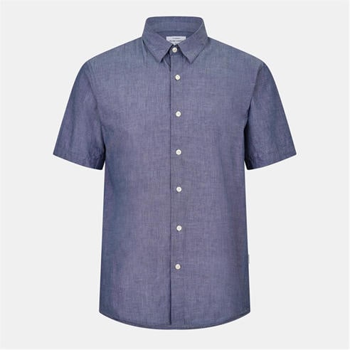 Peter Werth - Men's Plain Short Sleeve Shirt