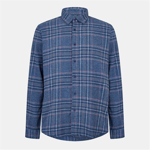 Peter Werth - Men's Filmer Long Sleeve Plain Shirt