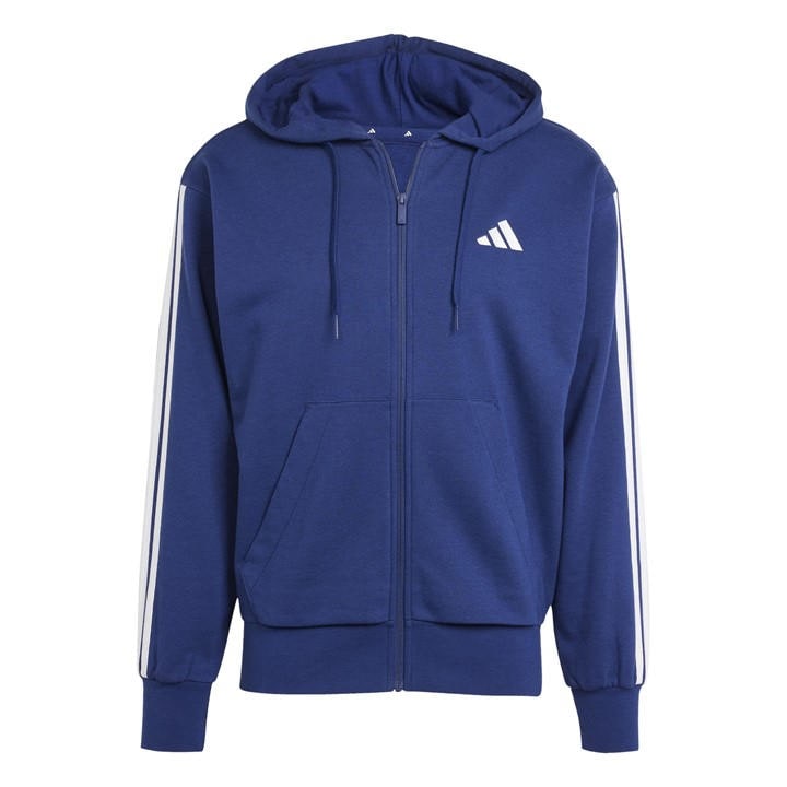 ADIDAS ORIGINALS ESSENTIALS FRENCH TERRY 3-STRIPES ZIP HOODIE MEN