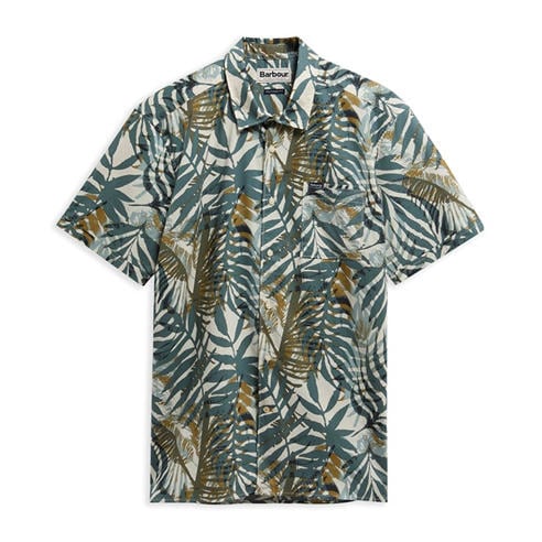 Barbour - Men's Patterned Short Sleeve Shirt