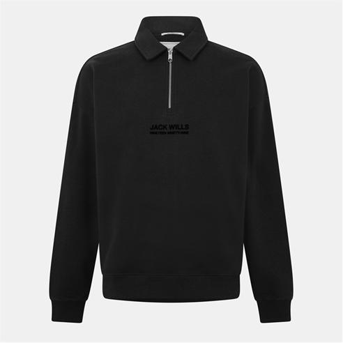 Jack Wills - Slouch Quarter Zip Top
