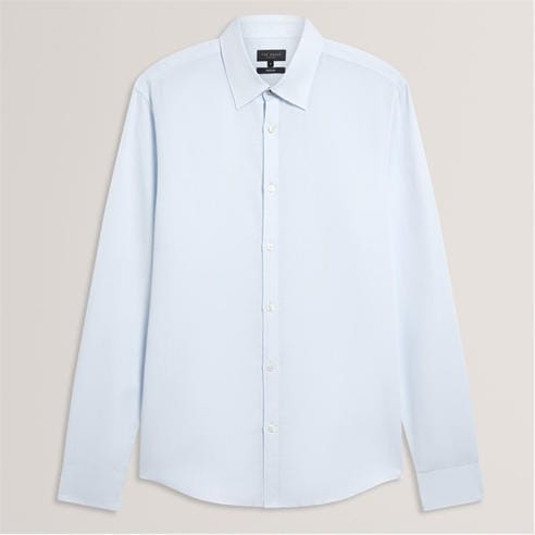 Ted Baker - Ted Baker LS Regular Fit Linen Shirt