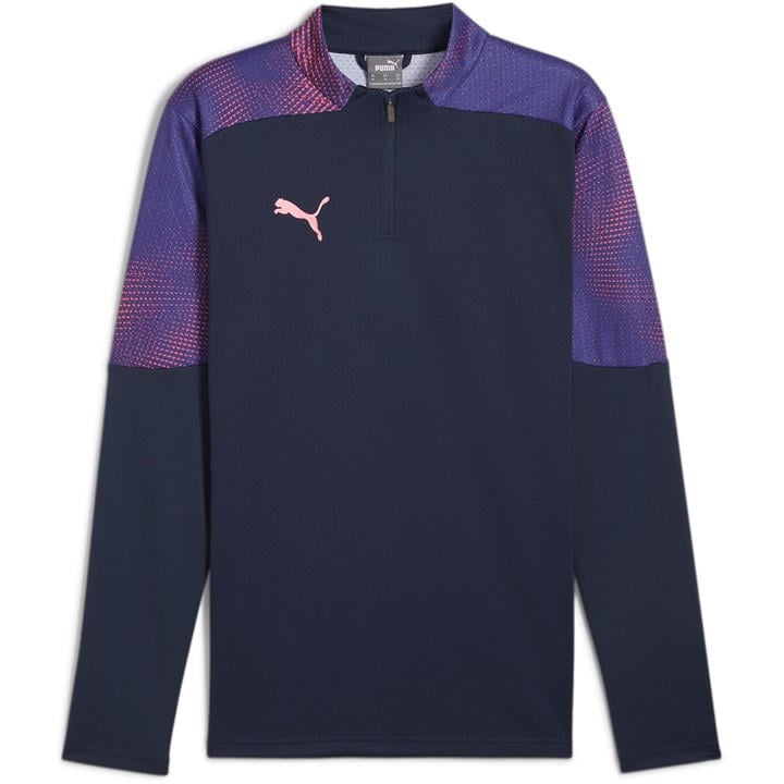 Puma Final Quarter Zip Sn51 In Blue