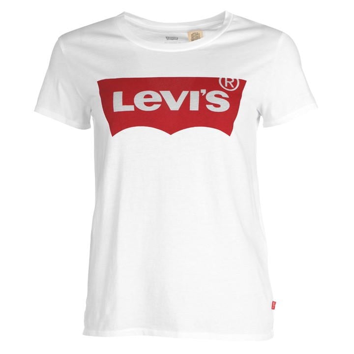 Levi's Logo T Shirt In White