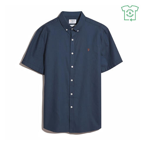 Farah - Men's Brewer Short Sleeve Shirt