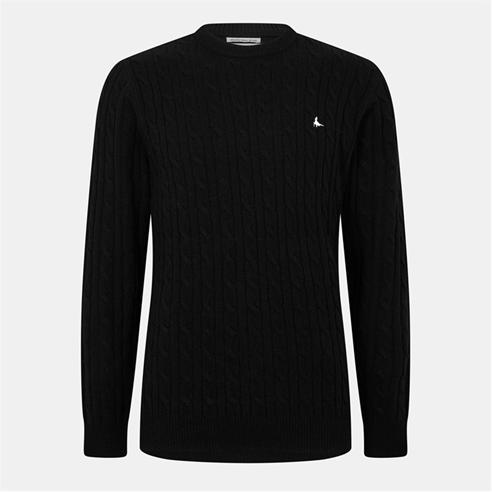 Brave Soul Men's Cable Knitted Jumper Funnel Neck Half Zip Warm Winter Sweater