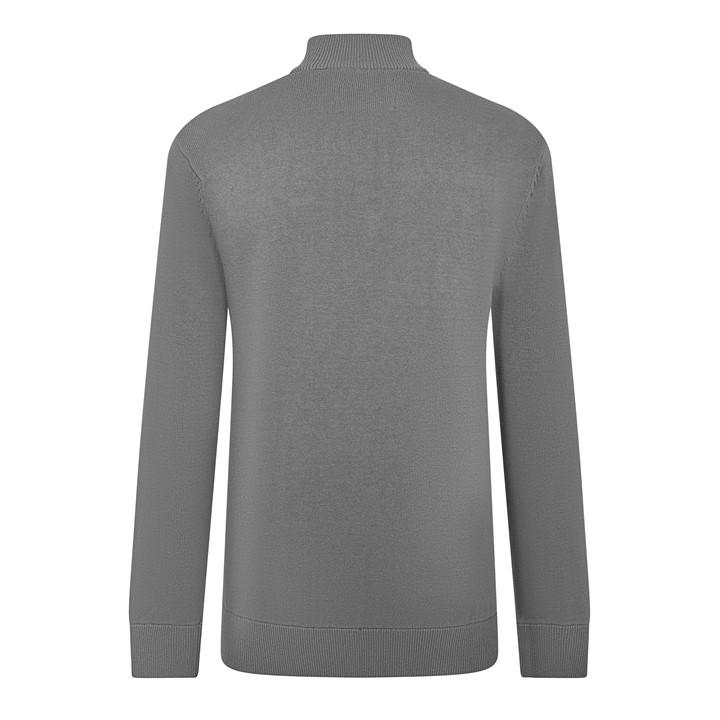 Slate - Jack Wills - Funnel Neck Half Zip Jumper Men