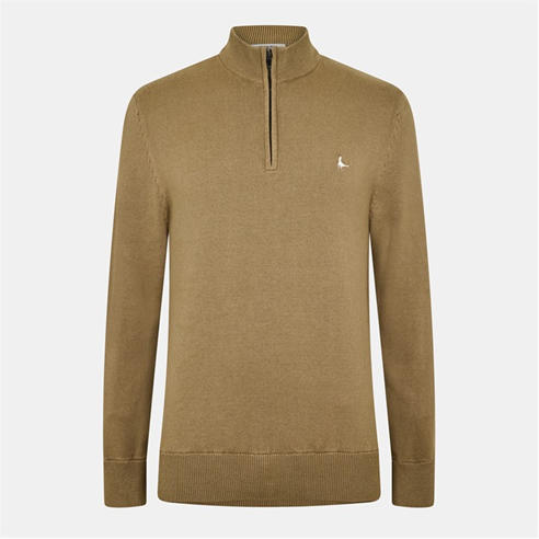 Jack Wills - Funnel Neck Half Zip Jumper Men