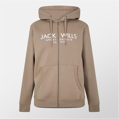 Jack Wills - Graphic Zip Hoodie Mens