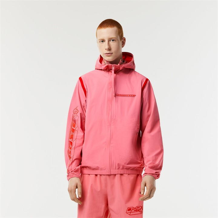 Reseda Pink - Lacoste - Racing Jacket