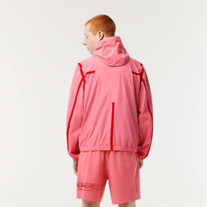 Reseda Pink - Lacoste - Racing Jacket