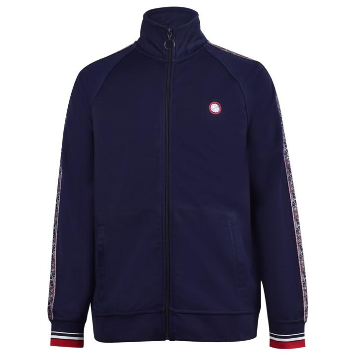 PRETTY GREEN ECLIPSE TAPE TRACKSUIT TOP MENS