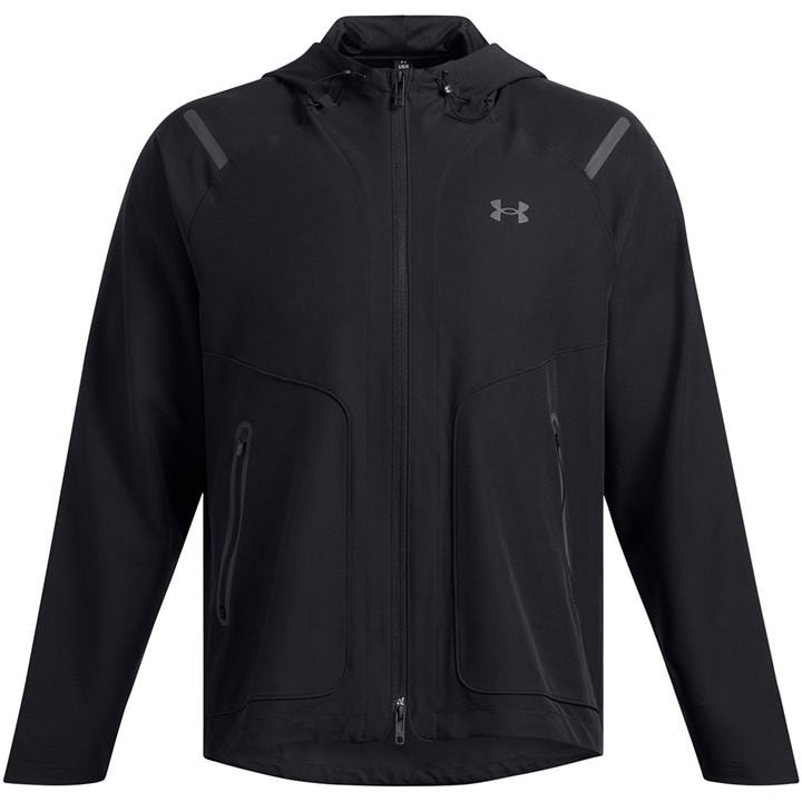Under Armour Men's Black Armour Ua Unstoppable Jacket Lc Tracksuit Top Small