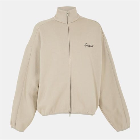 FEAR OF GOD ESSENTIALS - Men's Fleece Relaxed Fit Zip Tracksuit Top