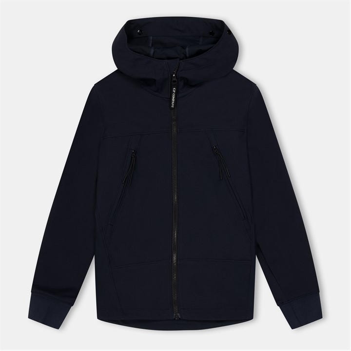 Cp Company Boys Blue ' Goggle Softshell Jacket Size 9