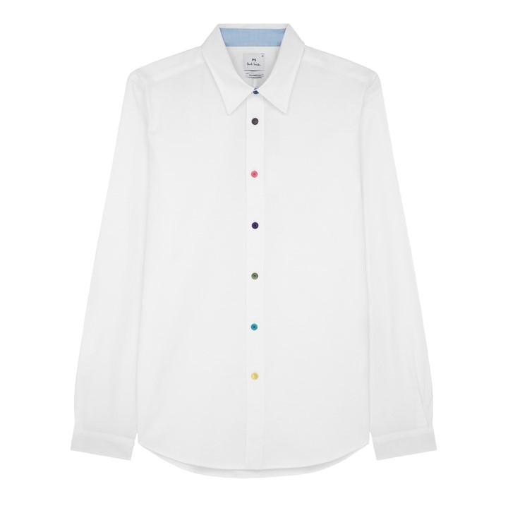 PS BY PAUL SMITH MULTI BUTTON LONG SLEEVE SHIR