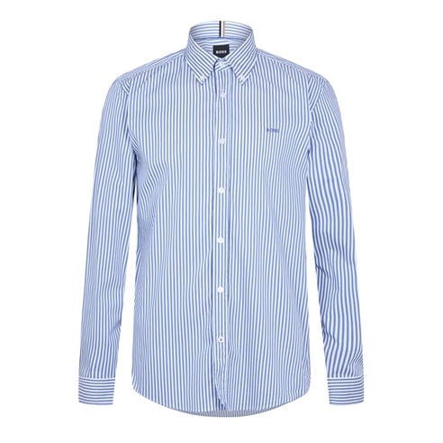 Boss - Men's Roan BD Striped Long Sleeve Shirt