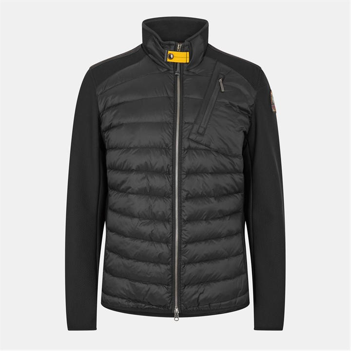 Parajumpers Men's Black Jayden Mixed Hybrid Jacket Medium