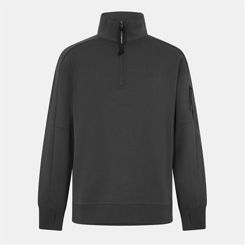 CP COMPANY - Men's Lens Quarter-Zip Fleece Top