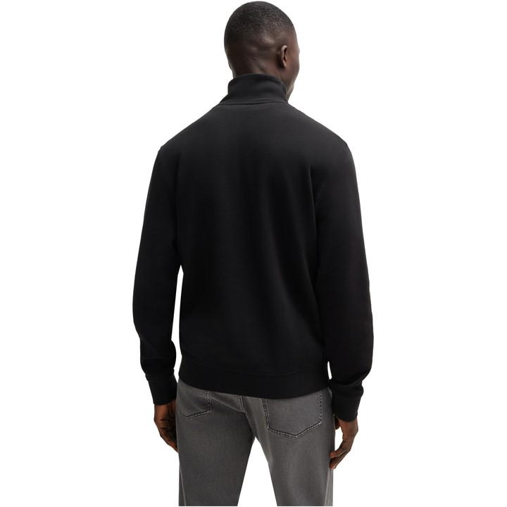 Black 001 - Boss - Zetrust quarter Sweater Mens