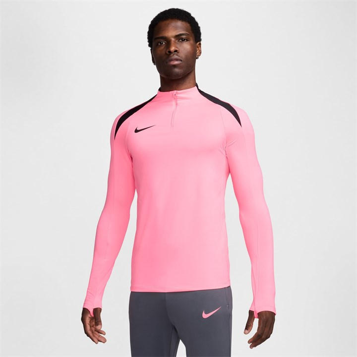 Nike Strike Men's Dri-fit 1/2-zip Global Football Top In Pink