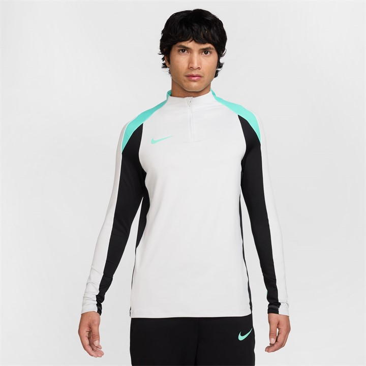 Nike Strike Men's Dri-fit 1/2-zip Global Football Top In Grey