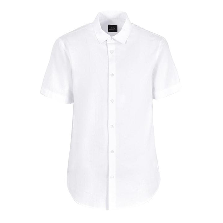 ARMANI EXCHANGE SEERSUCKER SHORT SLEEVE SHIRT