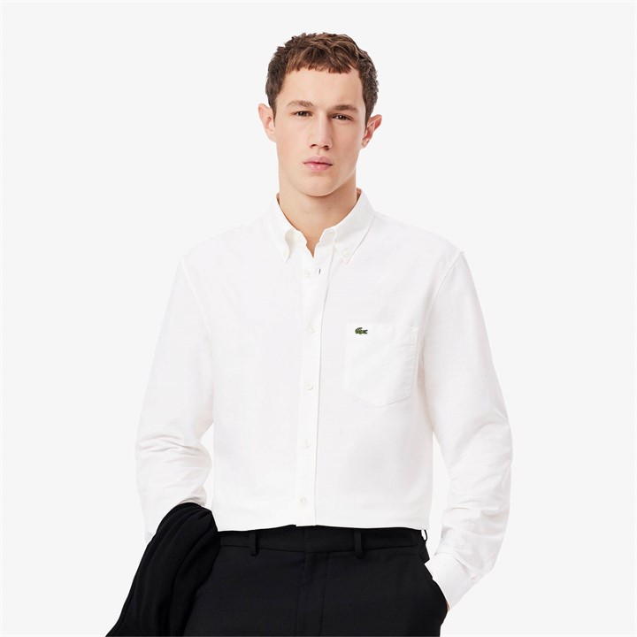 LACOSTE BUTTON DOWN OXFORD SHIR
