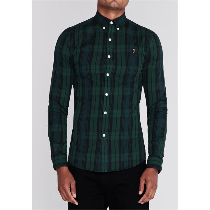 Pine 309 - Farah - Brewer Checked Shirt