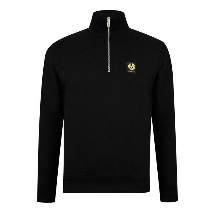 Dark Ink - BELSTAFF - Quarter Zip Sweatshirt