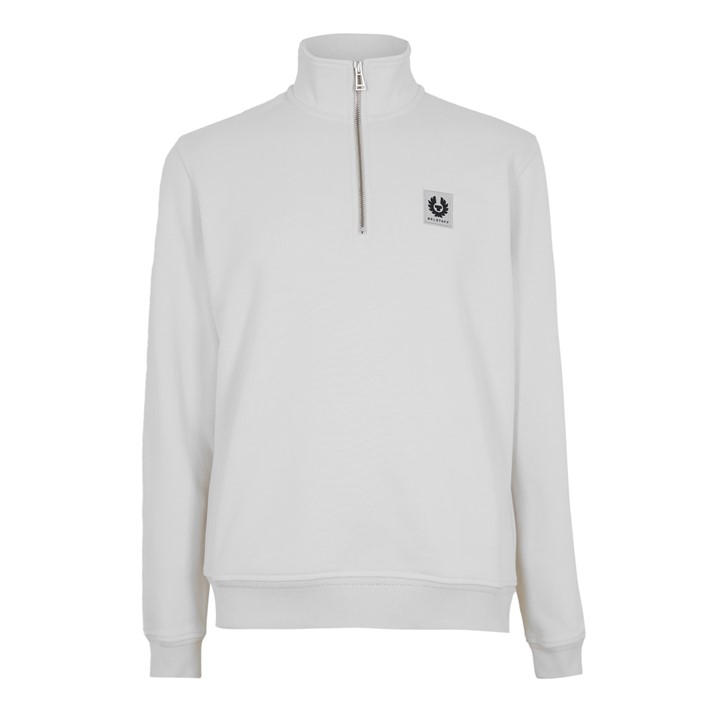 Dark Ink - BELSTAFF - Quarter Zip Sweatshirt