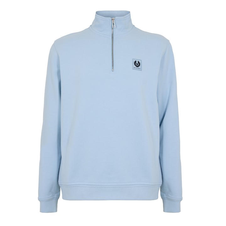 Dark Ink - BELSTAFF - Quarter Zip Sweatshirt