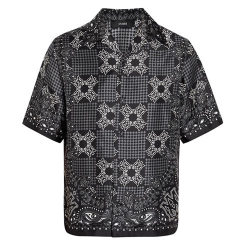 Amiri - AMIRI CHECK CAMP SHIRT