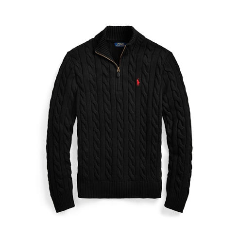 Polo Ralph Lauren - Cable Quarter Zip Knit Jumper