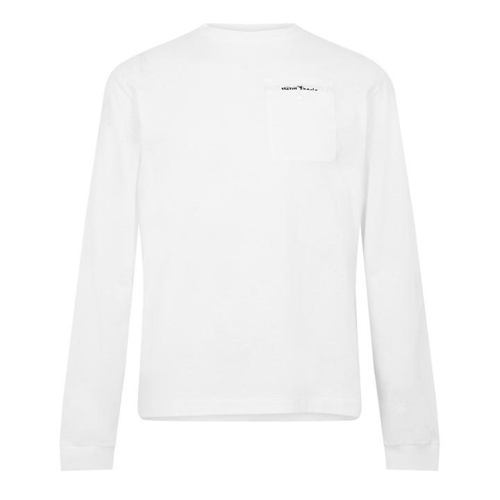 PALM ANGELS ONG SLEEVE LOGO T-SHIRT