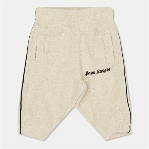 PALM ANGELS - Unisex Kids' Teddy Closed Hem Fleece Joggers