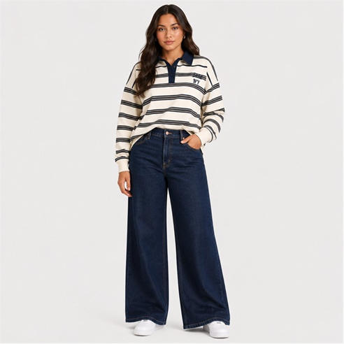 I Saw It First - Striped Polo Top