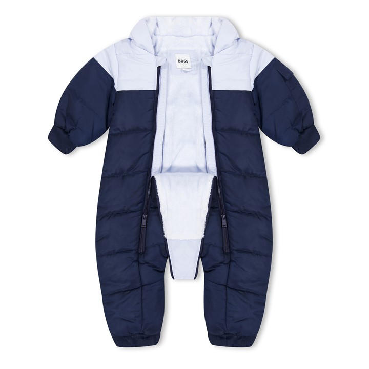 Navy 849 - Boss - Logo Snowsuit Babies