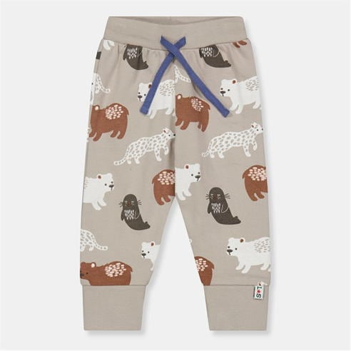 Lilly and Sid - Lilly & Sid Multicoloured Mixed Animal Print Joggers